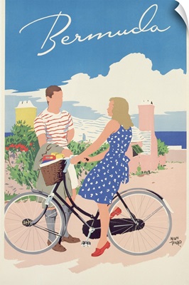 Poster Advertising Bermuda, c.1956