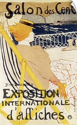 Poster advertising the Exposition Internationale dAffiches, Paris, c.1896
