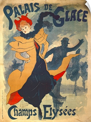 Poster advertising the Palais de Glace on the Champs Elysees