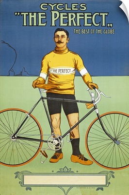 Poster advertising 'The Perfect' bicycle, 1895