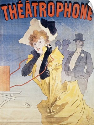 Poster Advertising the 'Theatrophone'