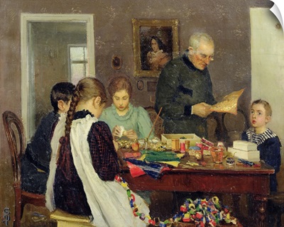 Preparation for Christmas, 1896
