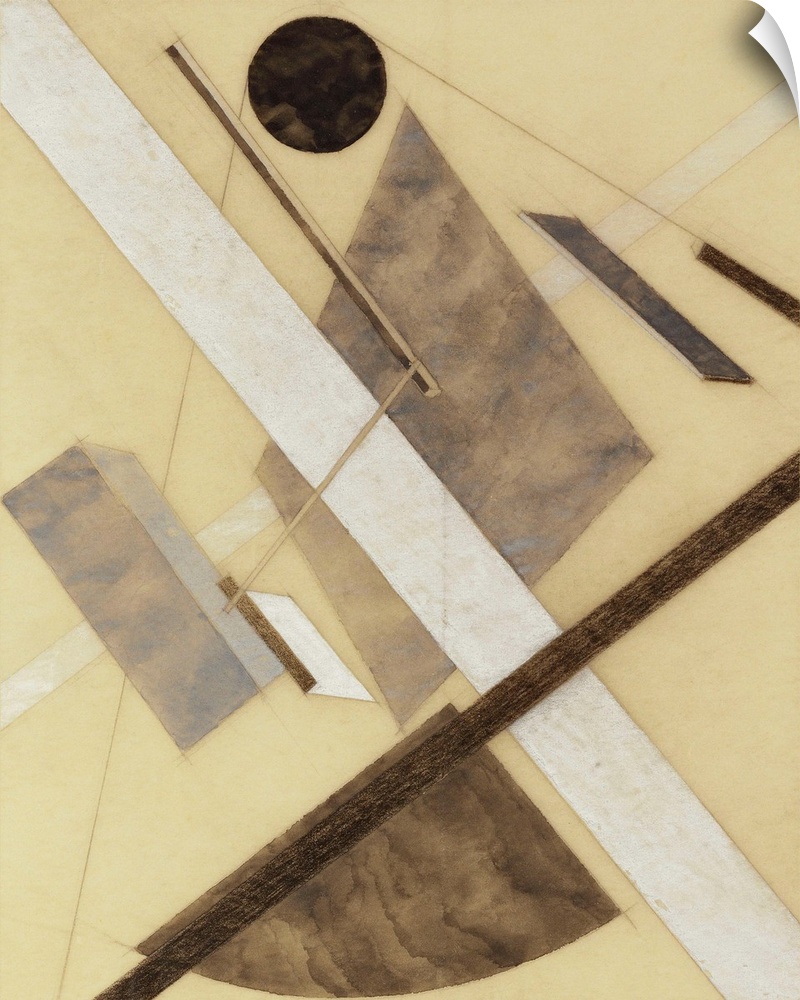 Proun: Path of Energy and Dynamic Flows, c.1920