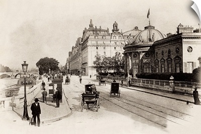 Quai d'Orsay And The Gare d'Orleans, 1895