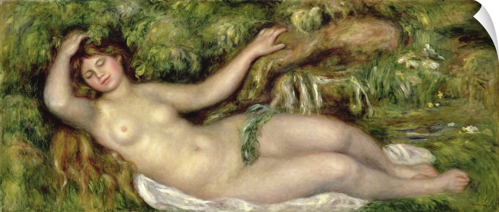 Reclining Nude, 1910 (Originally oil on canvas)