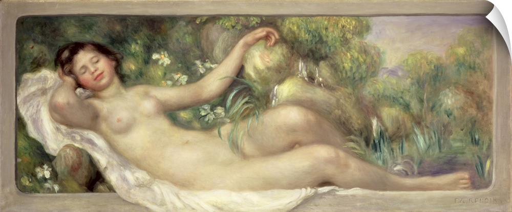 Reclining Nude (La Source), 1895-97 (Originally oil on canvas)