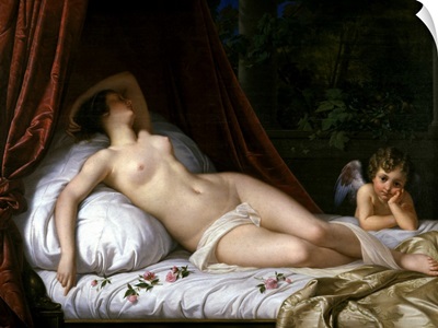 Recumbant Venus with Cupid, 1839