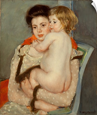 Reine Lefebvre Holding A Nude Baby, 1902