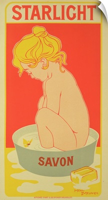 Reproduction of a poster advertising 'Starlight Soap', 1899