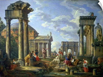 Roman Ruins with a Prophet, 1751