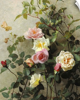 Roses on a Wall, 1877