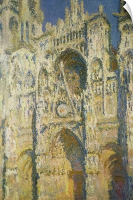 Rouen Cathedral in Full Sunlight: Harmony in Blue and Gold, 1894