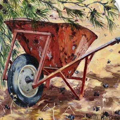 Rusty Wheelbarrow, 2009