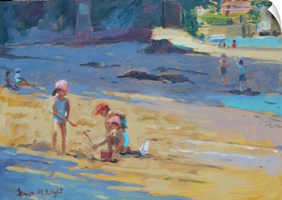 Salcombe Beach, Children