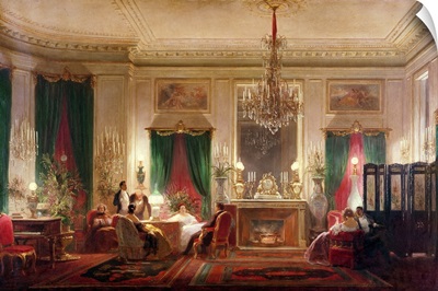 Salon of Princess Mathilde Bonaparte (1820-1904) Rue de Courcelles, Paris, 1859