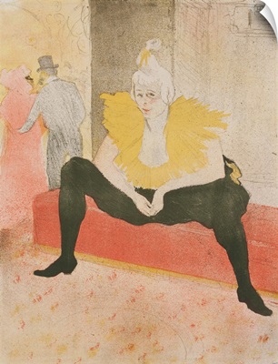 Seated Female Clown (Mlle Cha-U-Kao), 1896
