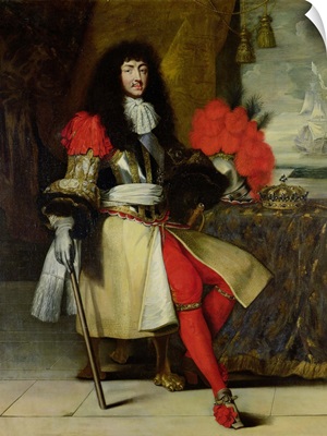 Seated Portrait of Louis XIV (1638-1715) after 1670