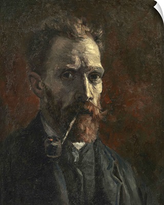 Self-portrait with pipe, 1886