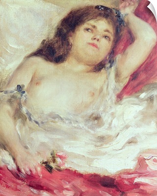 Semi Nude Woman in Bed: The Rose, before 1872