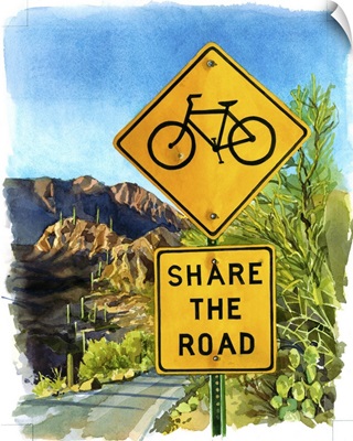 Share the Road, Gates Pass, 2004