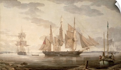 Ships in Harbour, 1805