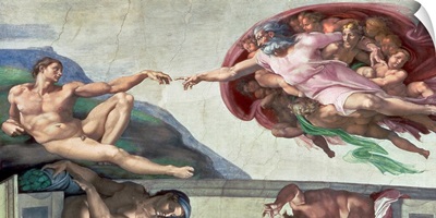 Sistine Chapel Ceiling (1508 12): The Creation of Adam, 1511 12