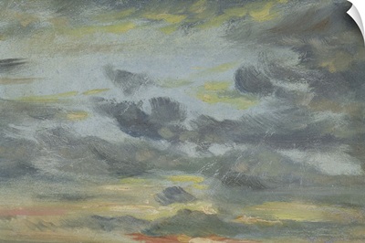Sky Study, Sunset, 1821-22