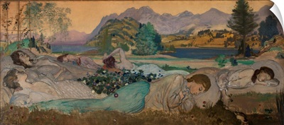 Sleep Lies Perfect In Them, 1908