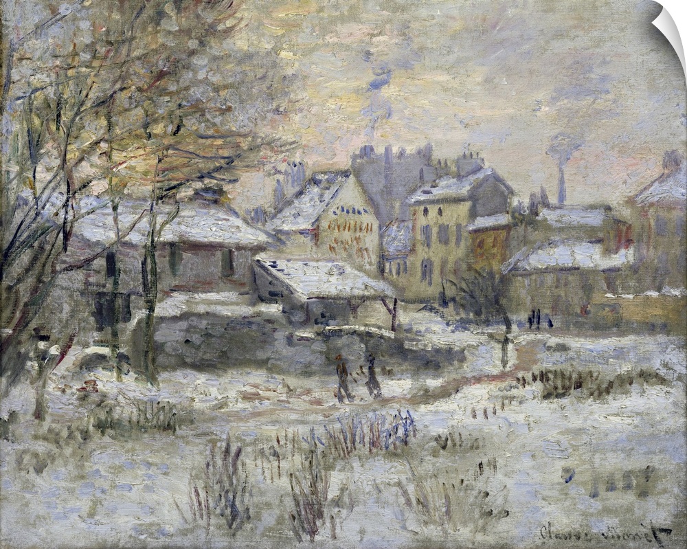 Snow Effect With Setting Sun, 1875