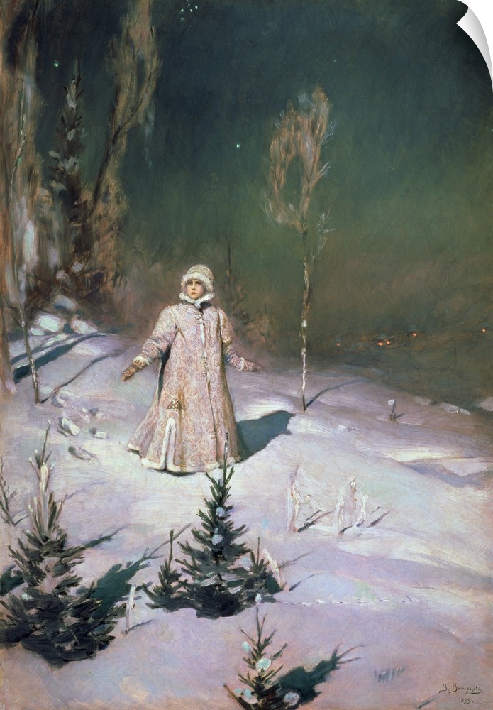 Snow Maiden, 1899 (oil on canvas)
