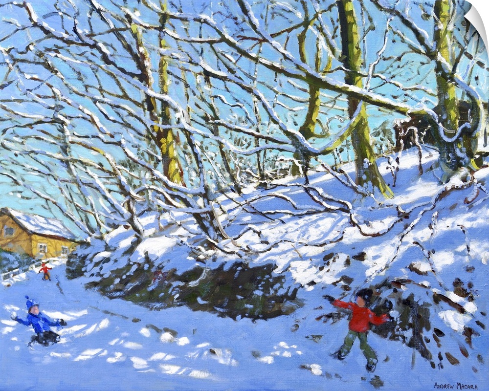 Snowballing, Upper Hulme, Staffordshire, 2020