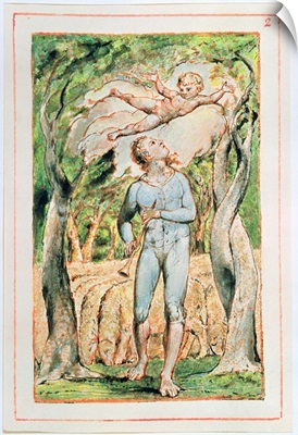 Songs of Innocence; the Piper (frontispiece), 1789