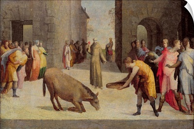 St. Anthony of Padua and the Miracle of the Ass, 1537