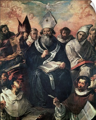 St. Basil Dictating his Doctrine