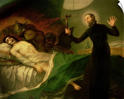 St. Francis Borgia (1510-72) Helping a Dying Impenitent, 1795