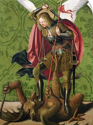 St. Michael Killing the Dragon