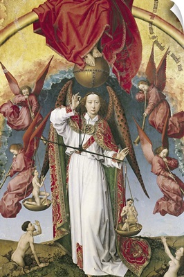 St. Michael Weighing the Souls, from the Last Judgement, c.1445-50