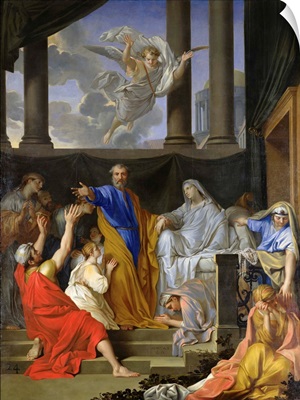St. Peter Resurrecting the Widow Tabitha, 1652