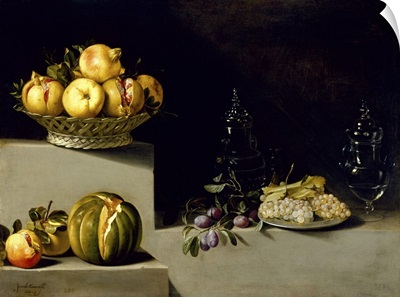 Still Life With Fruit And Glassware, 1626