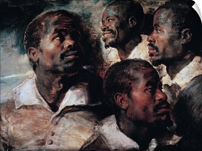 Studies Of The Head Of A Negro