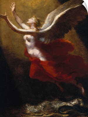Study for The Soul Breaking Links with the Earth, c.1822