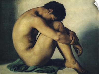 Study of a Nude Young Man, 1836