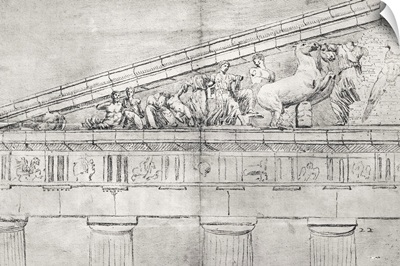 Study of a pediment from the Parthenon