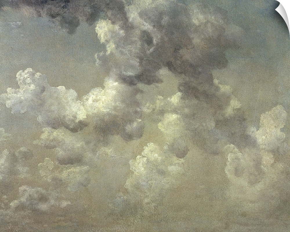 AMO98750 Credit: Study of Clouds (oil on paper) by John Constable (1776-1837)Ashmolean Museum, University of Oxford, UK/ T...