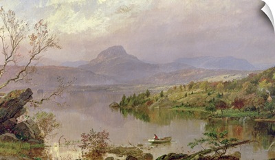 Sugarloaf from Wickham Lake, 1876