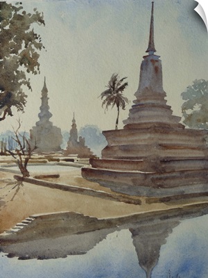 Sunrise, Wat Mahartat, Sukhotai