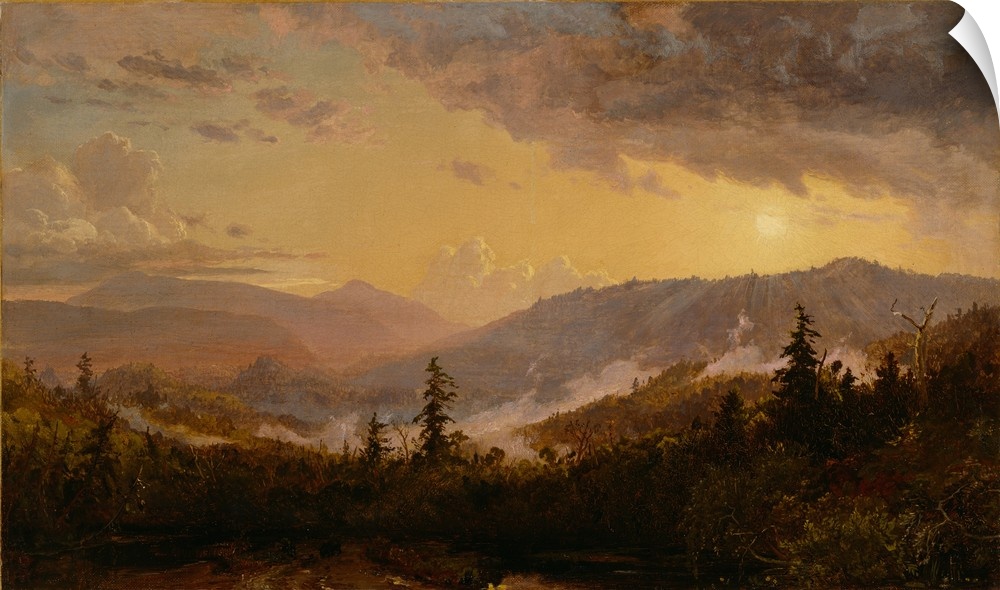 Sunset after a Storm in the Catskill Mountains, c.1860