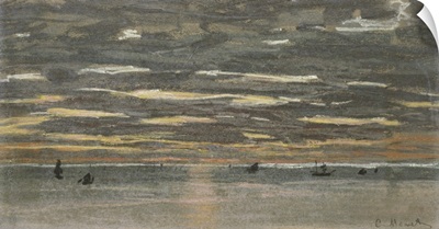 Sunset At Sea, 1865-1870