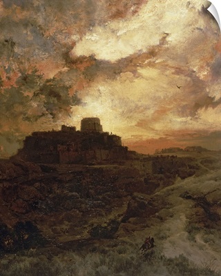 Sunset, Pueblo del Walpe, Arizona, 1880