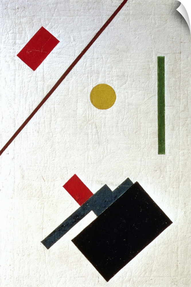 BAL89324 Suprematist Composition, 1915  by Malevich, Kazimir Severinovich (1878-1935); oil on canvas; 70x48 cm; Museum of ...